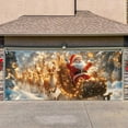 thumbnail image 4 of Riforla Holiday Cheer Garage Festive Christmas Banner with Bright Colors Festive Design Perfect for Auto Enthusiasts Home Garages Easy Hanging Durable Material Flags Banners Accessories D, 4 of 5