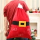 thumbnail image 4 of Velvet Drawstring Gift Bag For Christmas Velvet Santa Claus Gift Backpack, 4 of 9