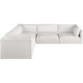 thumbnail image 5 of Meridian Furniture Ease Cream Fabric Modular Sectional, 5 of 51