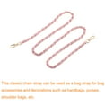 thumbnail image 3 of Uxcell Purse Chain Strap, 55" Purse Strap Shoulder Bag Replacement Strap, Pink&Gold, 3 of 6