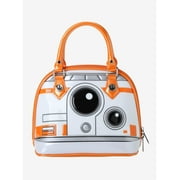 Loungefly Star Wars BB8 OG Heart Logo Top Handle Satchel Purse Bag NEW WITH TAGS