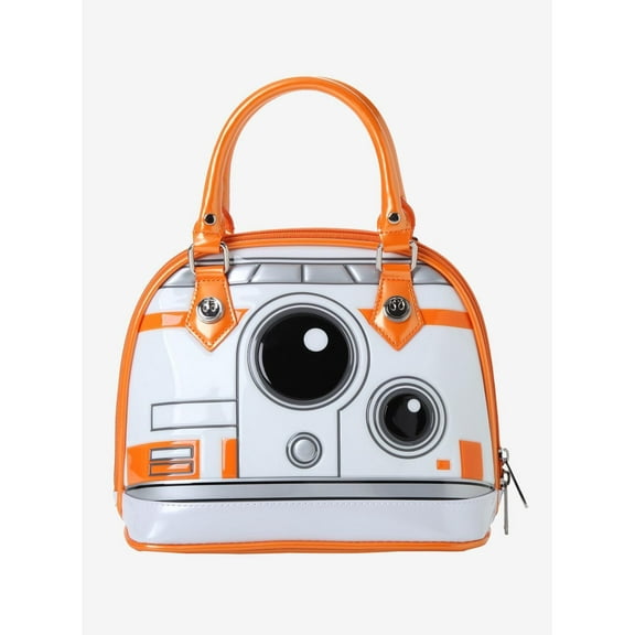 Loungefly Star Wars BB8 OG Heart Logo Top Handle Satchel Purse Bag NEW WITH TAGS