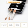 thumbnail image 5 of Reusable Ear Cleaning Tool, Silicone Dual-Ended Spiral Ear Wax Cleaner for Gentle Hygiene and Precision Makeup Application, Portable Lightweight Design for Travel (High Quality Materials), 5 of 5
