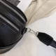 thumbnail image 5 of Bolsa Riñonera multibolsillos Casual PU cuero pecho suave para fiesta (negro), 5 of 9