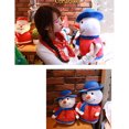 thumbnail image 2 of IFANLANDOR Snowman Soft Toy Plush Toy Multi Kids Stuffed Animals Holiday 1Pack, 2 of 8