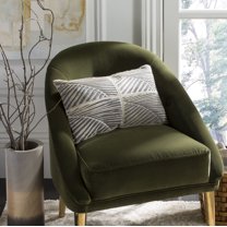 SAFAVIEH Palm Cowhide Textured Pillow, 12" x 20", White