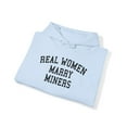 thumbnail image 4 of Miner Wife Husband Wedding Engagement Hoodie, Gifts, Hooded Sweatshirt, 4 of 4