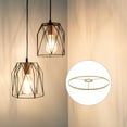 thumbnail image 1 of HINTRMENT Lampshade Bracket Table Lamp Shade Iron Golden 1Pack, 1 of 8