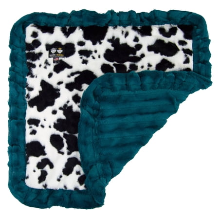 Bessie and Barnie Wonderland / Spotted Pony Luxury Ultra Plush Faux Fur Pet/ Dog Reversible Blanket (Multiple Sizes)