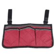 thumbnail image 2 of Sac de Rangement Latéral pour Accoudoir de Fauteuil, Poche Portable Convenant aux Roues en Bois et aux Mobiles, 2 of 5