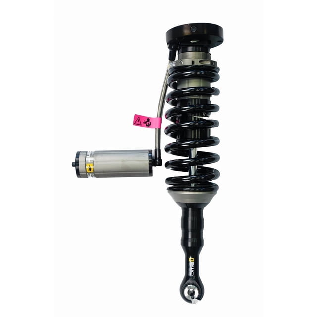 Fits 2010-2014 Toyota FJ Cruiser ARB Coil Over Shock Absorber BP5190002L BP-51; Independent Compression and Rebound Valve Adjustment; Ride Height Adjustable; Single Flat End Coil Spring; Black/Gray