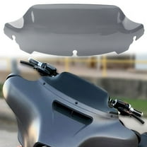 ZS 7' Smoke Wave Windshield Windscreen For Harley Touring Electra Street Glide 14-21