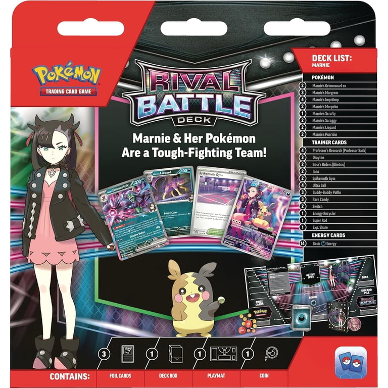 pokemon card decks walmart Pokemon TCG: Rival Battle Deck — Marnie (60 Cards)