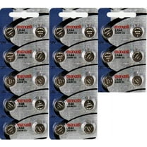 MAXELL LR44 (AG13) BATTERIES 26 Pcs HOLOGRAM New Exp.2022