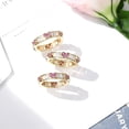 thumbnail image 3 of Sonducket Anillo de mujer corazón cristal decorativo nudillo joyería exquisita decoración de mano compromiso fiesta Casual joyería Ropa, zapatos y accesorios Miscelánea Talla 6, 3 of 6