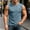 Blue, variant on Eltusu Men's Tank Tops with Pockets, Button Basic Sleeveless Crew Neck Muscle Shirts Army Green Size 2XL