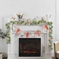 thumbnail image 5 of 1.75 M Easter Egg Garland, Artificial Eggs Garland Decor with Carrots & Flowers, Spring Flower Garland, Easter Hanging Garland for Fireplace, Mantle, Table & Indoor Home Decor, 5 of 6