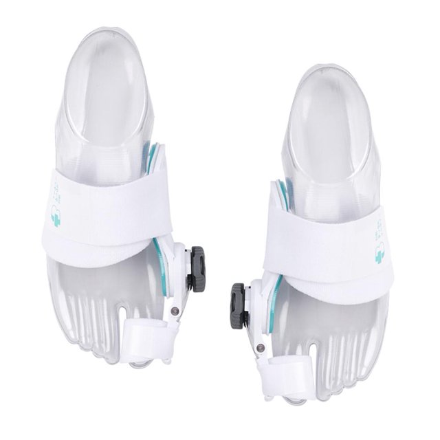 Juanete Férula Big Toe Enderezador Correctores Perilla Hallux Valgus (Negro) Likrtyny Cuidado Belleza