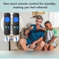 thumbnail image 2 of (2 Pack) Replaced Remote Compatible with ROKU Box, ROKU Express, ROKU Premiere, ROKU Player, ROKU 1 2 3 4 NOT for Any ROKU Stick or ROKU TV, 2 of 4