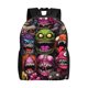 thumbnail image 1 of Balery Monstrous Cartoon Characters Mochila - Mochila Estilosa y Duradera para Laptop de 15 Pulgadas con Tela Oxford Impermeable, 1 of 8