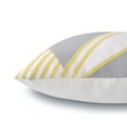 thumbnail image 6 of Phantoscope Geometric 100% Cotton Series Decorative Throw Pillow Covers, Gray Yellow, 18" x 18", Set of 4, 6 of 6