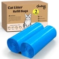 thumbnail image 1 of Bandeja de basura para gatos Genie Easy Roll, 50 bolsas, 1 of 7