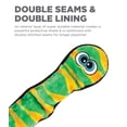 thumbnail image 3 of Juguete de peluche para perros Outward Hound Invincibles Green Snake XXL, 3 of 6