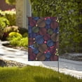 thumbnail image 4 of Wukai Colorful Shells Garden Flags Double Sided Welcome Garden Yard House Flags Outside Outdoor House (Only Flag), 4 of 8