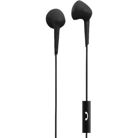 UPC: 0025215341076 | Jelleez Soft Earbuds with Mic Black