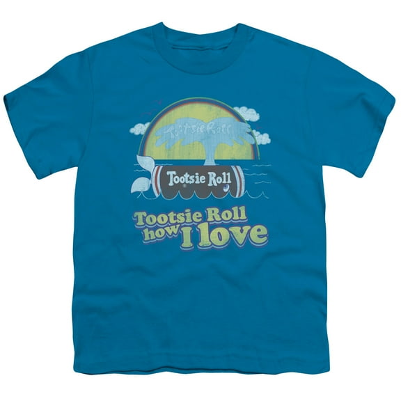 Tootsie Roll Jingle S/S Youth 18/1 T-Shirt Turquoise
