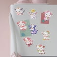 thumbnail image 3 of Imanes para Refrigerador FLhrweasw Arte Diamante Calcomanías 8 Piezas Forma Especial Animal, 3 of 9