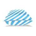 thumbnail image 4 of Blue-white Diagonal Stripes Throw Pillow Covers Pillowcases 18 x 18 Inch Home Decor 2 Packs for Bedroom Sofa, 4 of 6