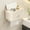 Beige, variant on No-Drill Wall Mount Toilet Paper Holder Box | Abs Plastic Waterproof Tissue Dispenser with Storage Shelf | Holds 20Kg | White, Pink, Blue, Green, Beige | 8.66X6.1X5.31 Inches
