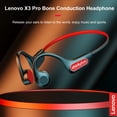 thumbnail image 3 of Auriculares inalámbricos Lenovo Lenovo X3 Pro Auriculares de conducción ósea Inalámbricos BT5.3 Auriculares para deportes al aire libre Auriculares impermeables manos libres con micrófono Lenovo Auriculares inalámbricos, 3 of 7