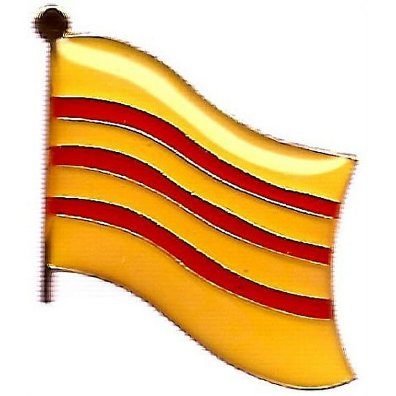 PACK of 50 South Vietnam Flag Lapel Pins, South Vietnamese Pin Badge