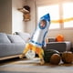 thumbnail image 5 of Fiudx Disfraz de Flechas de Fuego, Traje Espacial de Astronauta, Diseño de Llamas Blancas Plateadas, Tela Suave y Cómoda, Ligero para Jugar Fácilmente, Cosplay de Halloween, Fiesta, Tallas S-Xl, 5 of 5