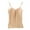 Khaki2, variant on SHTXOZHI Camisole Top for Women Built in Bra Adjustable Spaghetti Straps Camis Summer Sleeveless Tops