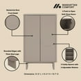 thumbnail image 4 of Ella Accent Cabinet in Mocha made from Engineered Wood, 4 of 10