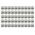 thumbnail image 3 of Coupling Nut Set, 50Pcs Coupling Nut Round Stainless Steel Standard Size  For Home Decoration, 3 of 8