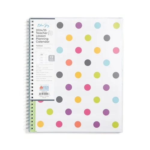 2024 2025 Academic Planner 8.5 X 11 Monthly Weekly Pages Teacher Organizer
