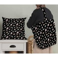 thumbnail image 5 of Soimoi Black polyester Crepe Fabric Bird & Feather Print Sewing Fabric Yard 52 Inch Wide, 5 of 5