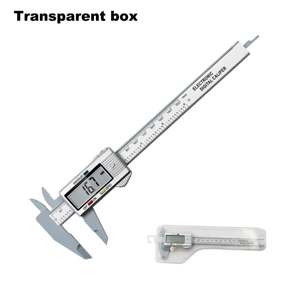 150mm Metal Digital Vernier Caliper LCD/ Electronic Micrometer Gauge Measurement 