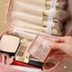 thumbnail image 3 of Bolso de cosméticos Kawaii Organizador de pana Cubo Estuche de maquillaje Neceser (Rosa L), 3 of 5