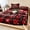 Green Red, variant on Twin XL Size Fitted Sheet Set - Christmas Truck 2 Piece Bedding Sets 16" Deep Pocket Fitted Sheet with 1 Pillowcases, Buffalo Plaid Xmas Pine Tree Snowflakes Brushed Microfiber Hotel Bed Sheets