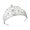 Silver, variant on YIEMEEN Baroque Hair Jewelry Princess Headpiece With Crystal Rhinestones Crown For And Award Ceremonies
