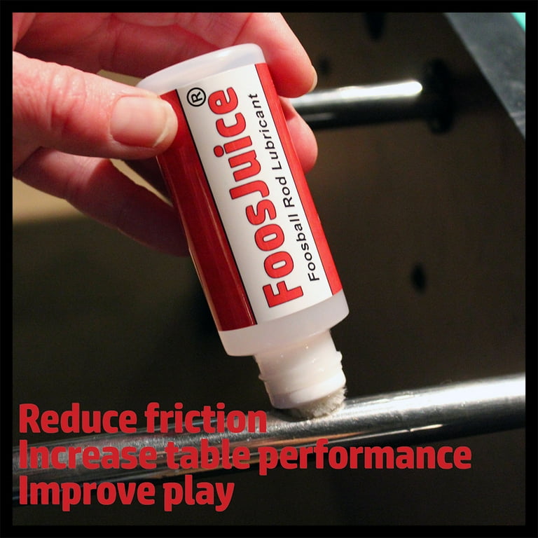Spot On FoosJuice 100 Silicone Foosball Rod Lubricant with Dauber Top  Applicator The Clean and Easy to Use Lube