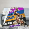 thumbnail image 6 of Liv Morgan Blanket, Super Soft Throw Blanket For Wrestling Fans, Cozy Flannel Blankets, Warm Blankets For Couch Sofa Bed, 40"X30", 6 of 8