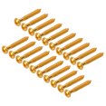 thumbnail image 4 of Pickup Mounting Screws, High Strength Metal Electric Guitar Screw 20 Pcs Practical Smoothly Thread Universal  For Installation Gold,Silver,Black, 4 of 8