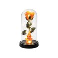 thumbnail image 2 of Eliaeconx Lighted Halloween Ghost Figurine, Holding Spooky Rose, LED Pumpkin Base for Tabletop, Spooky House, Indoor Party Decor, 2 of 6