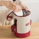 thumbnail image 4 of Fiudx Bolsa Cilíndrica Térmica para Almuerzo, Diseño Multicapa, Mantiene La Comida Caliente o Fría, Tela Repelente Al Agua y Al Aceite, Gran Capacidad para Comidas y Refrigerios, Ideal para Uso En Ex, 4 of 6